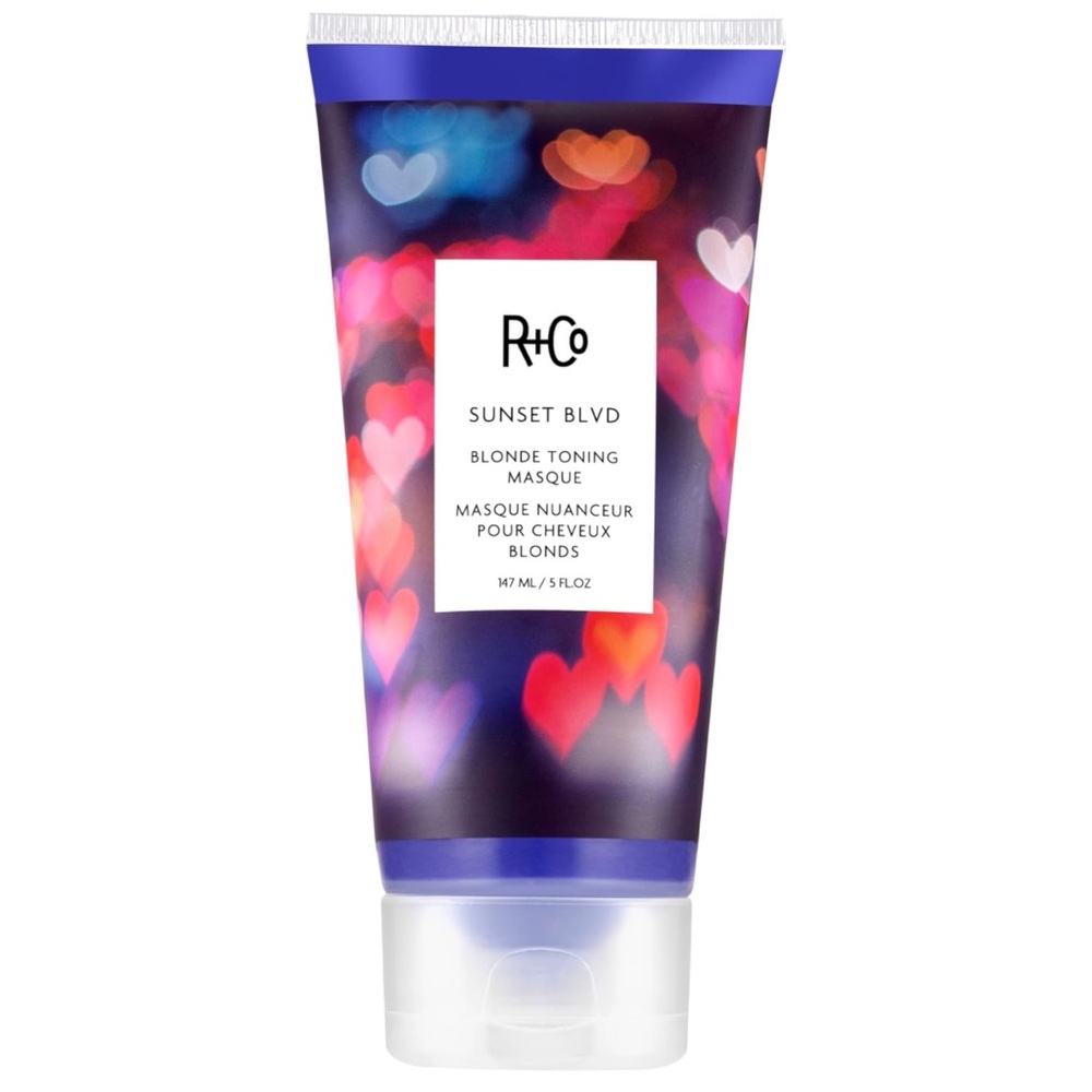 R+Co Sunset Blvd Blonde Toning Masque | Corrects Blonde Hues + Prevents Fading